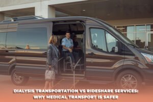 dialysis transportation vs rideshare service