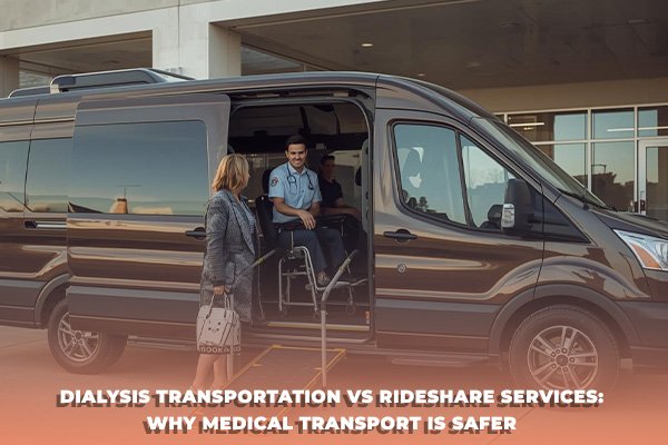 dialysis transportation vs rideshare service